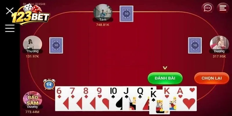 Mẹo chơi Sâm lốc 123bet hiệu quả